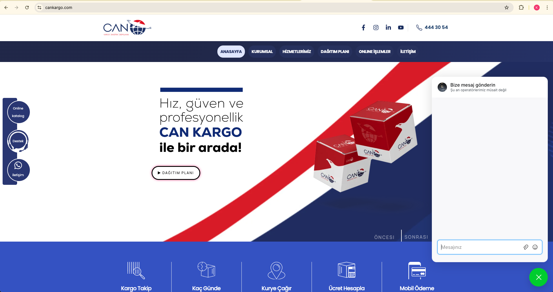 Can Kargo hizmet sayfaları — SEO içerik yapısı