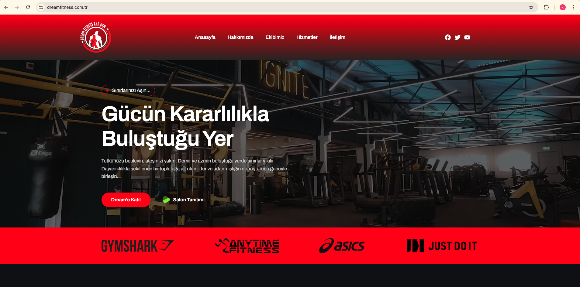 Dream Fitness hizmet sayfaları — SEO uyumlu yapı